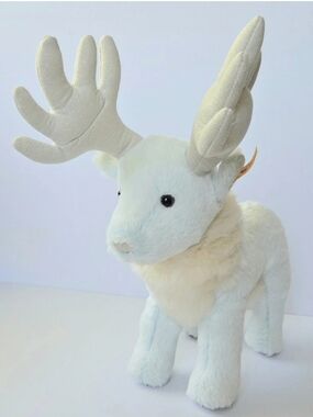 STEIFF HARRY POTTER PATRONUS PLUSH STAG, BUTTON IN EAR TAG, STUFFED ANIMAL